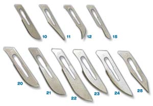 #11 Blades, Sterile, Disposable, 100/Box