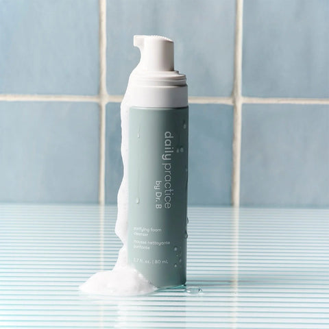 Daily Practice Purifying Foam Cleanser – Gentle & Hydrating for Eyes & Lashes (80mL)