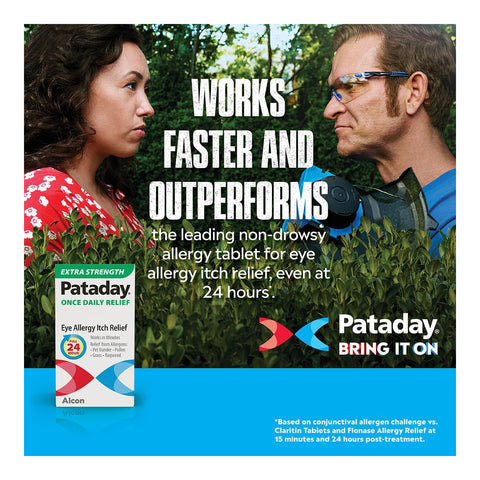 Pataday Once Daily Relief Extra Strength (2.5ml, 2 Bottles Twin Pack)