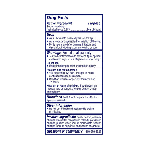 Thera Tears Lubricant Eye Drops (15mL and 30mL)