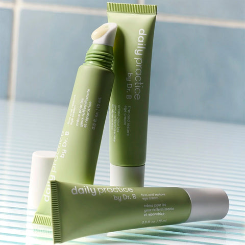 Daily Practice Firm & Restore Eye Cream – Smooth, Hydrate & Lift (15mL)