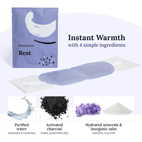 CorneaCare Self Heating Warm Compresses (30ct)
