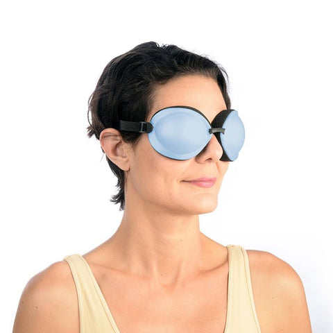EyeEco Tranquileyes XL with Beads & Instants – Advanced Moist-Heat & Cold Therapy for Severe Dry Eye & MGD