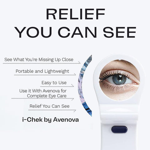 i-Chek Illuminated Self Eye Examination Mirror (Single)