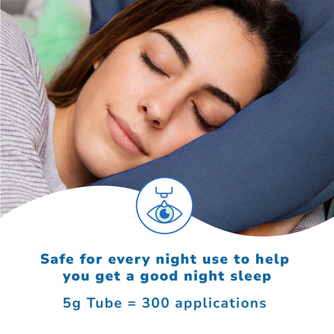 Optase Hylo Night Ointment Preservative-Free 300 uses (5g Tube)