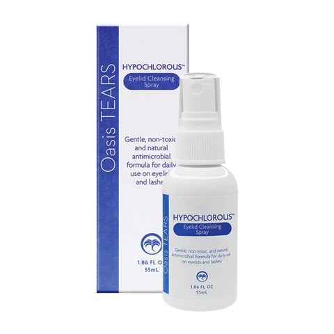 Oasis TEARS Hypochlorous Eyelid and Lash Cleansing Spray | 55mL