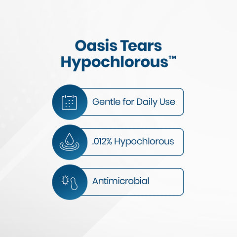Oasis TEARS Hypochlorous Eyelid and Lash Cleansing Spray | 55mL