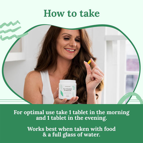 CorneaCare Multivitamin for Eyes, Mind and Body (60ct - 1 Month Supply)