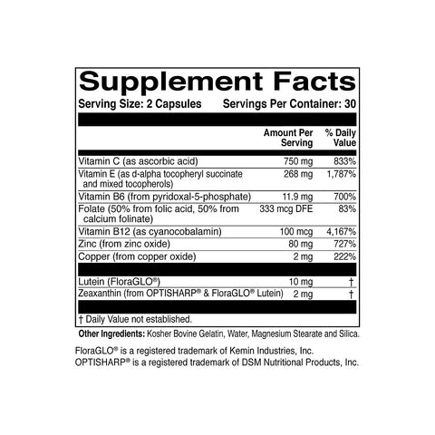 MacularProtect AREDS2 – Targeted Support for Macular Health (60ct)