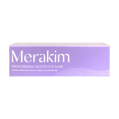 Merakim Professional USB Heat Eye Mask – Adjustable Warm Compress for Dry Eyes, Fatigue Relief, and Tear Film Support