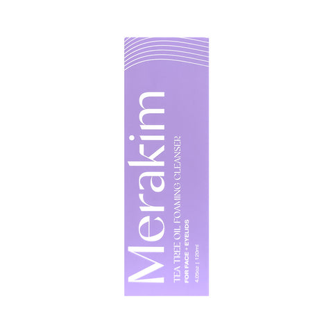 Merakim Tea Tree Oil Foam Facial Cleanser (120mL)