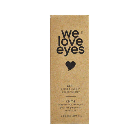 We Love Eyes Calm Eyelid & Eyelash Cleansing Spray with HypoChlorous (50mL Bottle)