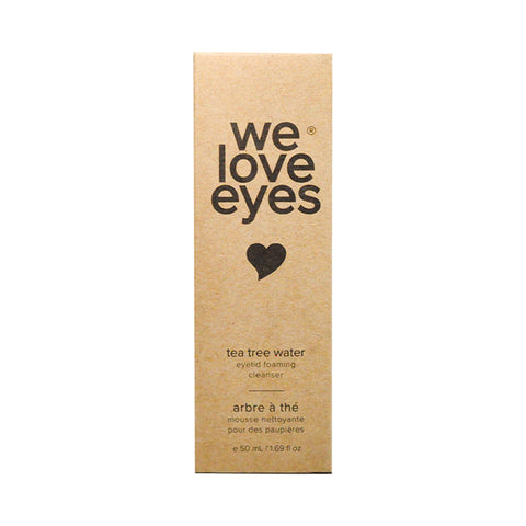 We Love Eyes Tea Tree Water Eyelid Foaming Cleanser