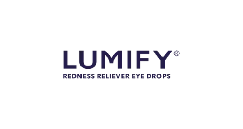 White text reading LUMIFY® is centered on a solid purple background.