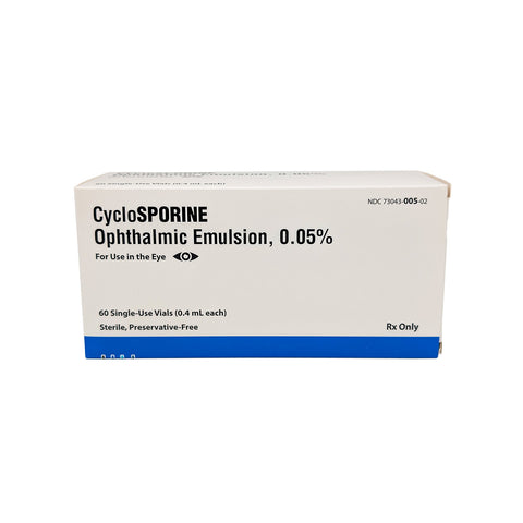 Cyclosporine 0.05% [RESTASIS] 60 x 0.4mL