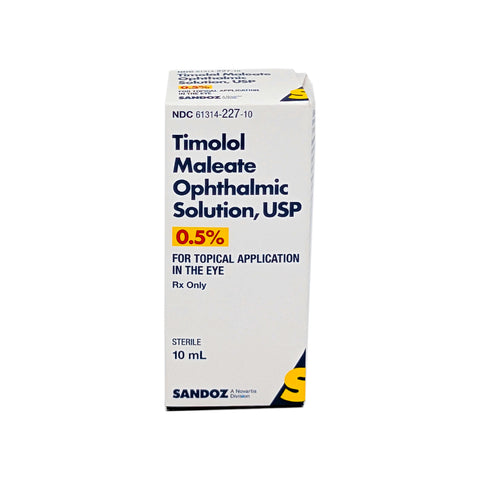 Timolol, 0.5%