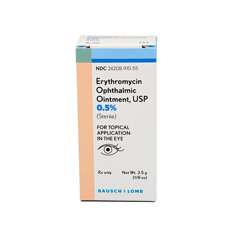 Erythromycin Ophthalmic Ointment, 0.5% | Bausch & Lomb