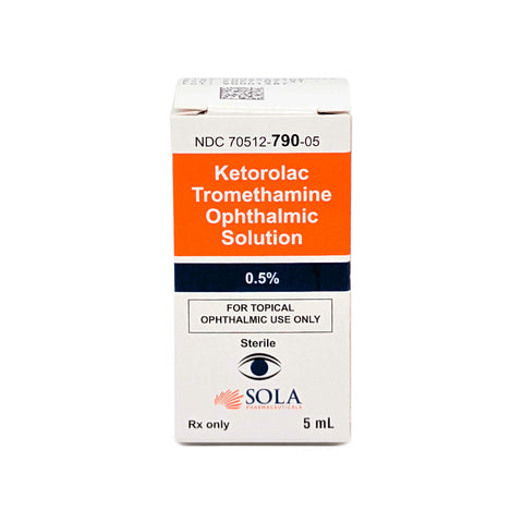 Ketorolac Ophthalmic Solution 0.5% 5mL