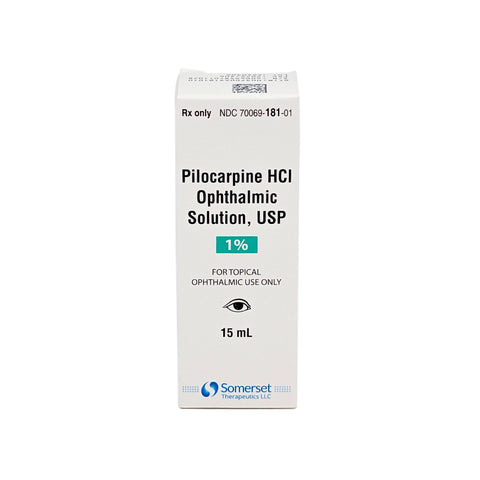 Pilocarpine, 1%, 15mL, Somerset