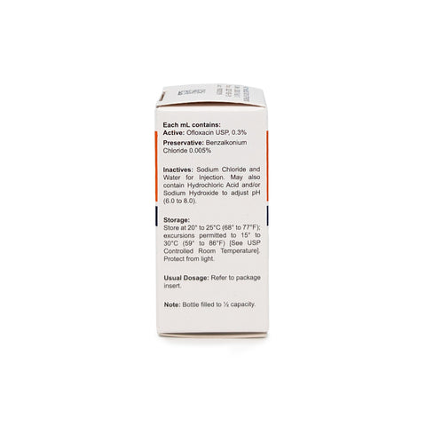 Ofloxacin 0.3%, 5mL Ophthalmic Solution