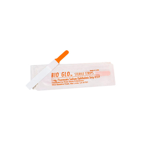 Fluorescein Sodium Opthalmic Strips [BioGlo]- 100/Box