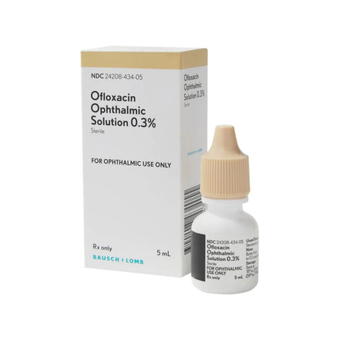 Ofloxacin 0.3%, 5mL Ophthalmic Solution