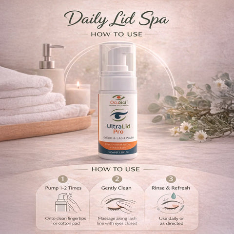 OcuSci UltraLid Pro Eyelid & Lash Wash