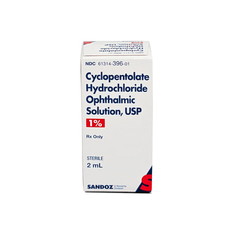 Cyclopentolate HCl Ophthalmic Solution 1% 2mL - Sandoz