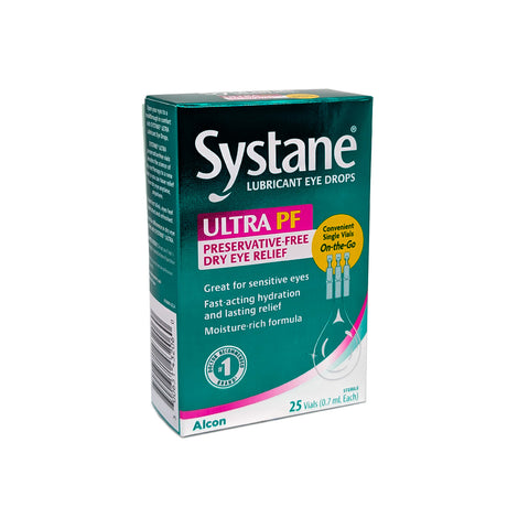 Systane Ultra Preservative-Free Eye Drops (25 vials)