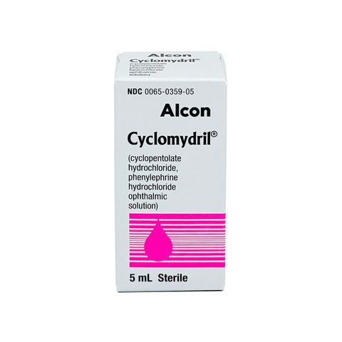 Cyclomydril Ophthalmic Solution, 0.2%, 5mL (Cyclopentolate/Phenylephrine)
