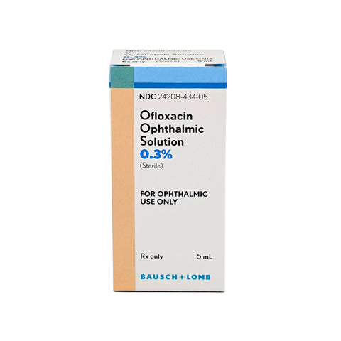 Ofloxacin 0.3%, 5mL Ophthalmic Solution