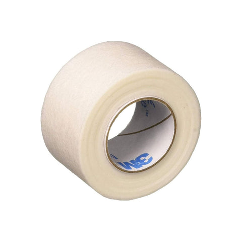 A roll of beige hypoallergenic paper tape from MedPharma USAs Micropore line features the brand logo on its core. Slightly textured and thick, it‚Äôs ideal for gently securing bandages or dressings, offering the reliability expected from classic medical tape. Each box includes 12 rolls, each 1 x 10 yards.