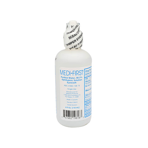 Eye Wash Solution, 4oz Squeeze Bottle