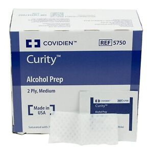 Alcohol Prep Pads, Medium - Covidien