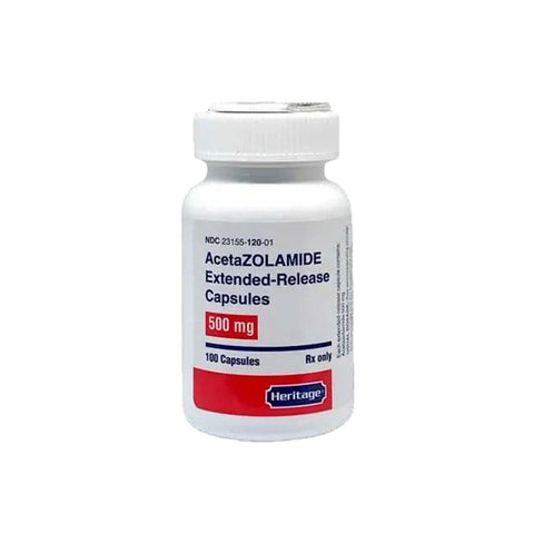 Acetazolamide 500mg, 100/ct  - Ext. Release