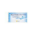 The Acuvue Oasys (12 Pack) from Acuvue comes in blue and white packaging with a water splash graphic. It features HYDRACLEAR® PLUS Technology for superior comfort and UV protection, containing 12 lenses for optimal eye care.