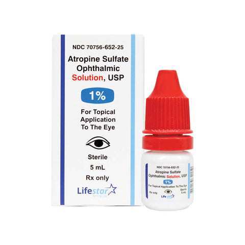 Atropine 1%,  5ml, Lifestar