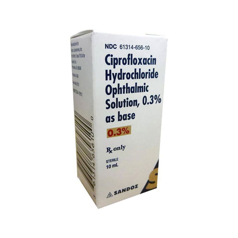 Ciprofloxacin Ophthalmic Solution by Sandoz - 2.5mL