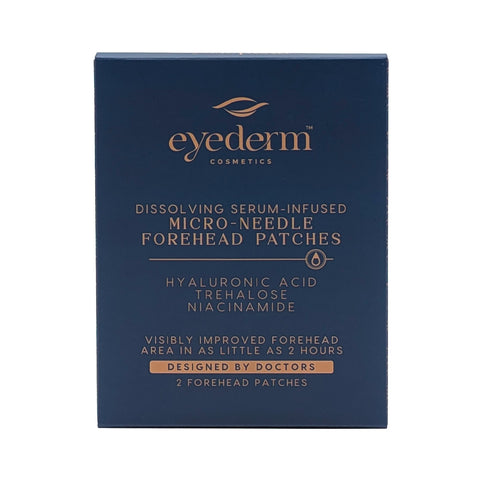 EyeDerm Micro-Needle Forehead Patches (2ct)