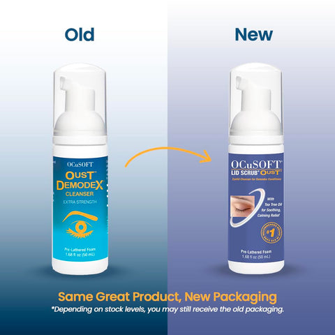 OCuSOFT Oust Demodex Removal Cleanser Foam (50mL)