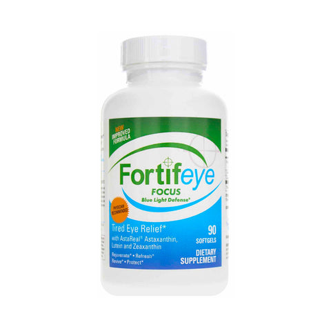 Fortifeye Focus Eye Supplement -Triple Carotenoid (3x Bottles of 30)