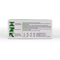 Box of Lissamine Green diagnostic strips with text and icons on a white background