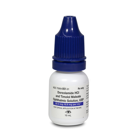 Dorzolamide HCL/Timolol Ophthalmic Solution, USP, 10mL - Somerset