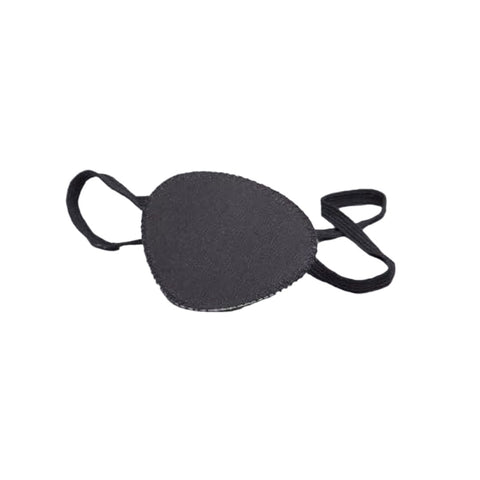 Eye Patch, Pirate- Black, 12/Bag, with Elastic Strap, Large