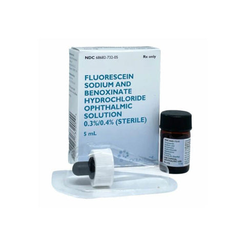 Fluress Eye Drops - Fluorescein Benoxinate by Bausch & Lomb