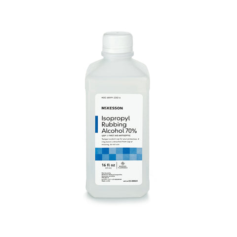 Isopropyl Alcohol, 70%, 16oz Bottle | McKesson