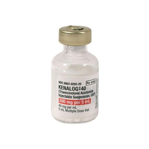 Kenalog-40 (Traimcinolone 40mg/mL Injectable) 5mL - Bristol-Meyers Squibb