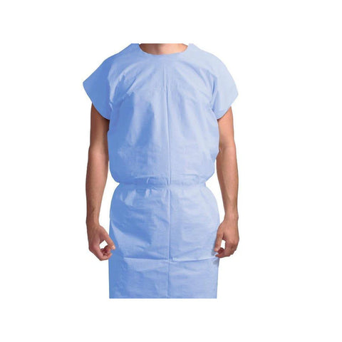 Medical Gown - Gown - Patient - 3-ply - 50/Box