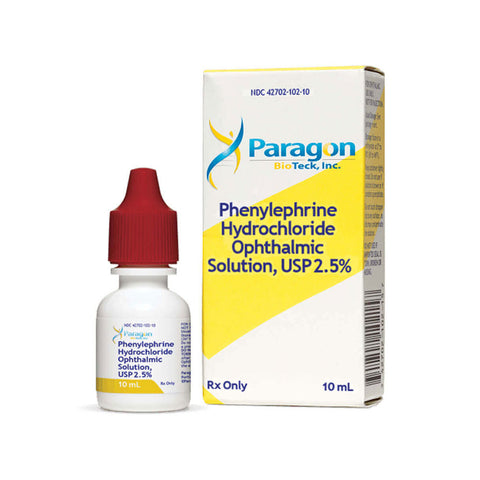 Phenylephrine Hydrochloride 2.5% Ophthalmic Solution - BACKORDERED