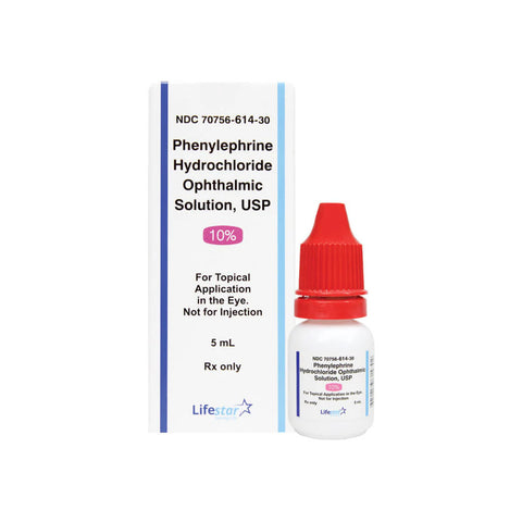 Phenylephrine Ophthalmic Solution 10%, 5mL | Lifestar